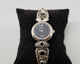 Lucoral Watch with partial Sterling Band