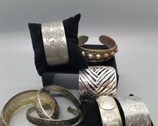 Salisbury December Pewter Cuff Bracelet and more