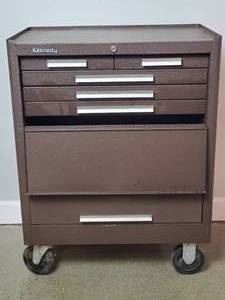 Kennedy Rolling Tool Chest with 8 drawers.  18" W x 27" L x 35" H