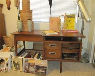 AVAILABLE NOW! $495 Mainline by Hooker floating Mid Century Modern desk