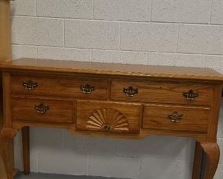 Thomasville Oak Console
