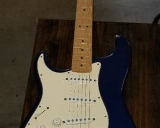 2004 Fender left-handed guitar