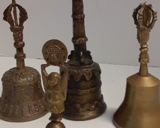 4 Brass Bells