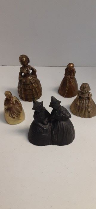 Cast and Brass Lady Bells