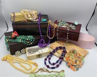 Jewelry Boxes and Costume Jewelry