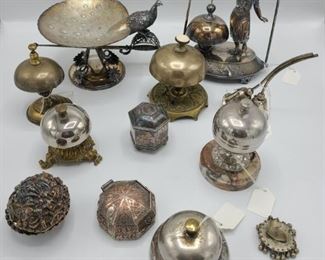 Metal Bells Trinket Boxes and More