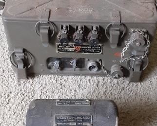 Military Radio and Motor