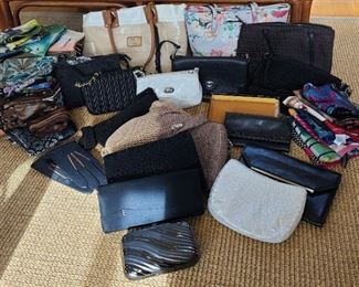 Purses Handbags and Scarves
