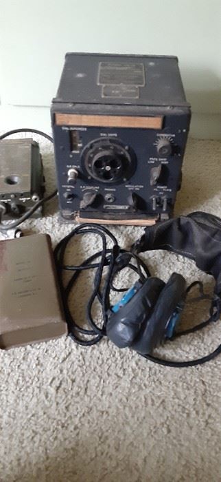 Vintage Navy Radio Equipment