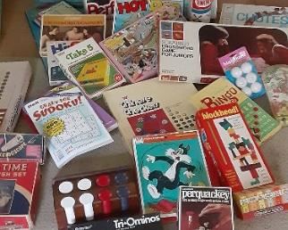 Vintage Toys and Games