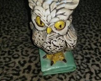 Great Horned Owl Figurine