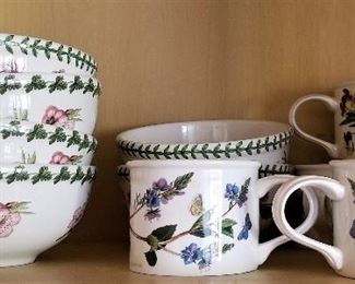 Portmeirion Botanic Garden. A true British classic, Botanic Garden was designed by the celebrated designer Susan Williams-Ellis in 1972. We have lots of pieces for those who collect these cherished dishes.