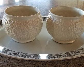 Lots of unique ceramics and dishes