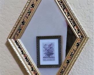 Mirrors also for sale.