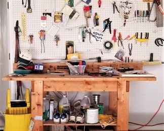 Tool bench for sale and tools