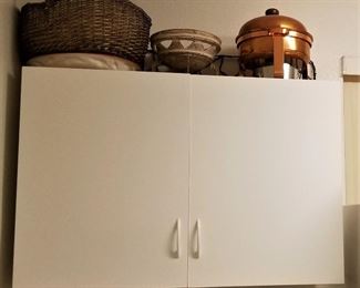 More white cabinets for sale. All matching.