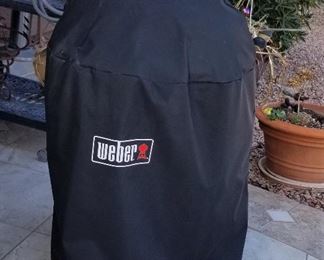 Weber grill and cover