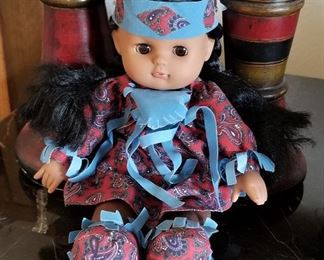 Native American doll.