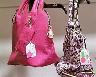 Designer purses...Vera Bradley and bebe new purse.
