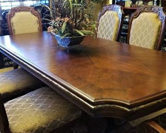 Beautiful dining table.