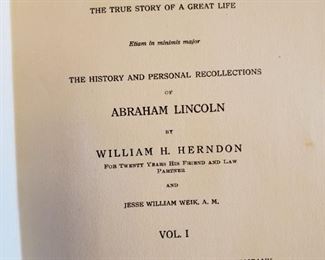 Lincoln books