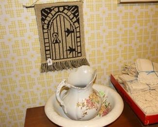 Pitcher and bowl set