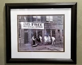 Play golf free art. Too funny!