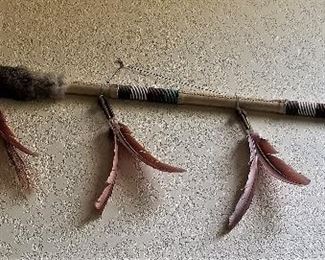 Native American warrior spear.