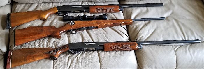 Rifles for sale.