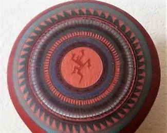 Native American art pottery.