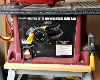 10" industrial table saw.
