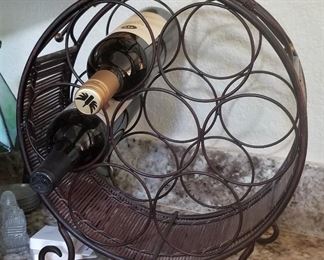Wine holder rack.