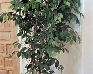 Faux trees for sale too.