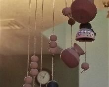 Wind chimes.