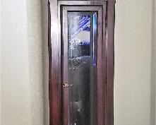 Antique grandfather clock.