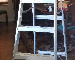 Ladders for sale too.