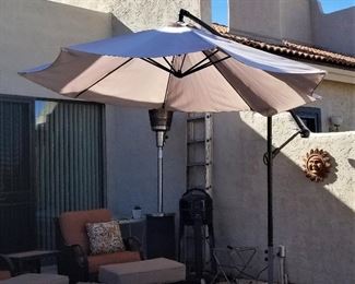 Very Large over the table umbrella.