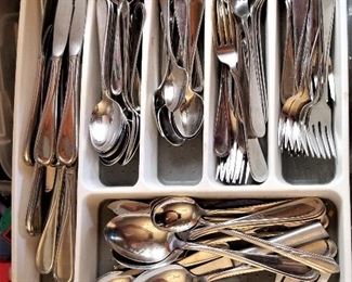 Sets of silverware available.