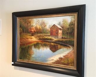 June Cassell original painting with COA