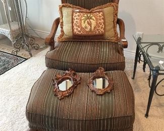Chair & Ottoman