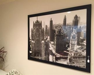 View to Grand Av. Chicago 1940 Z gallerie Framed poster art