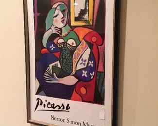 Z Gallerie Framed poster art 39"x 30"