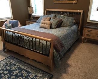 Thomasville Queen Bedroom Suite.  Mattress not for sale.