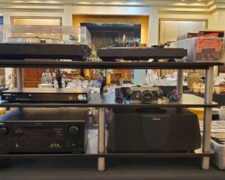 The Sansui 838 turntable in the picture will not be available.