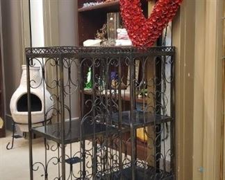Need a gift for Valentines Day? They are sporadically placed around the store - due to lack of room! These metal tables are very nice too.
