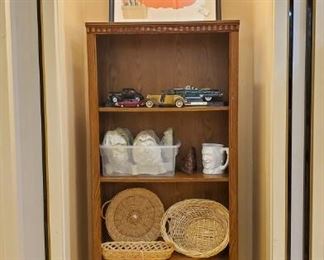 Baskets, car collection, etc.