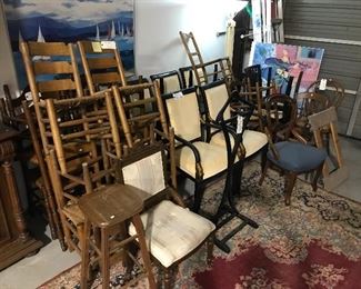 One lot of sets & odd chairs- Selling as one lot