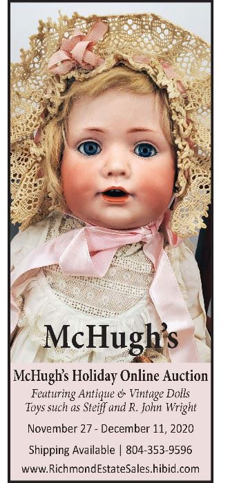 McHugh's Auction ad