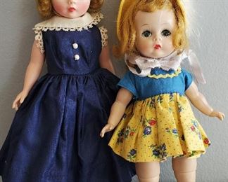 Madame Alexander Cissette and Alex doll