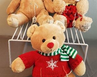Godiva Christmas Holiday year teddy bear